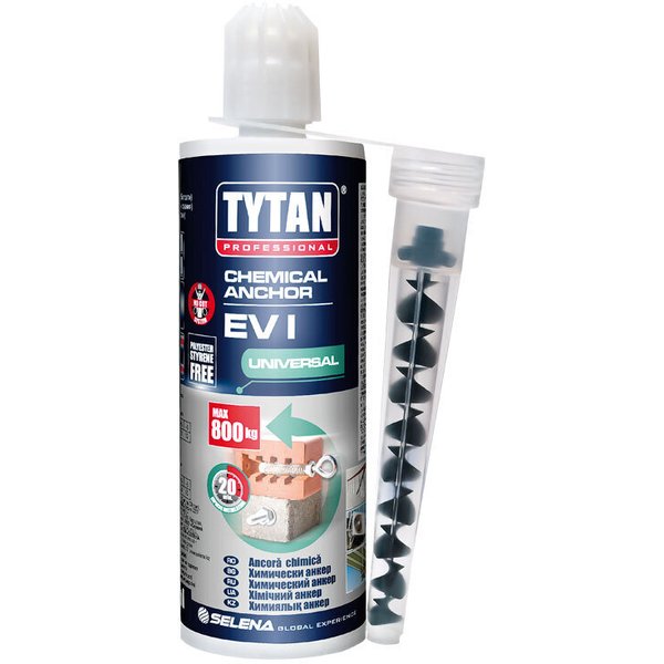 Анкер химический Tytan Professional EV-I универсальный 165мл