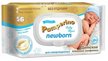 Салфетки влажные детские Pamperino Newborn без отдушки, с клапаном, 56шт