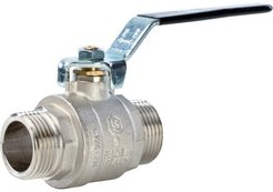 Кран шаровой полнопрох,НР/НР,ручка рычаг 1 Stout