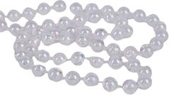 Бусы новогодние 1000х0,8см прозрачный SYZL-2221043A