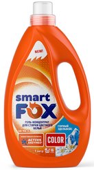 Гель-концентрат д/стирки Smart Fox Color 1л Горный эдельвейс