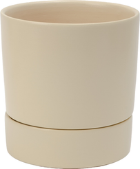 Горшок керамический Берген d15см h15,5см v1,8л, бежевый