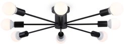 Люстра Ambrella light TR80411/8 BK черный 8хE27