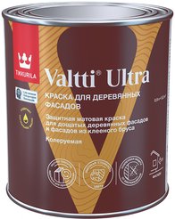 Краска для деревянных фасадов Tikkurila VALTTI ULTRA матовая База A (0,9л)