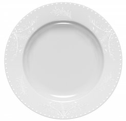 Тарелка десертная Domenik Tableware Spring Romance 21см белый, фарфор