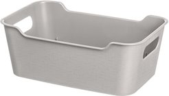 Корзинка д/хранения Homver Mango 4,1л 29х18х10,5см светло-серый ПП