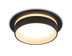 Светильник встраиваемый TN6708 BK черный IP44 GX53 max 15W D105*45