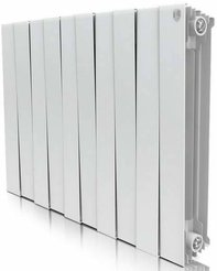 Радиатор биметаллический Royal Thermo Piano Forte Bianco Traffico 500 10 секции