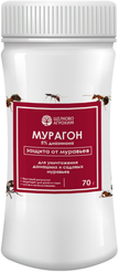 Средство от муравьев садовых и домашних Мурагон, флакон 70г