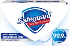 Мыло туалетное Safeguard 100г Классическое, антибактериальный эффект 