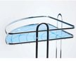 Полка угловая трехъярусная BLUE 25,8х58,5х25,8см 