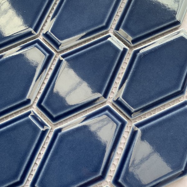 Мозаика Tessare 26,8х29,4х6см керамика темно-синий (BHWU 08238B)
