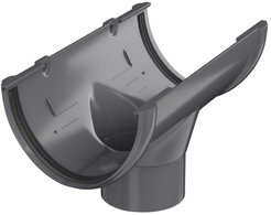 Воронка желоба ТН ОПТИМА серый