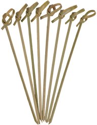 Набор шпажек д/канапе Mallony Завитки 100шт бамбук