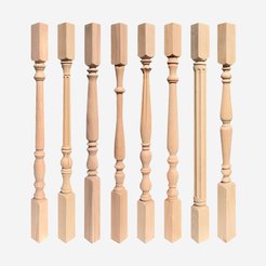 Балясина лиственница 50х50х900 1тип сорт Экстра