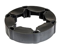 Редуктор переход, D100/125, резиновый для нанодефлектора