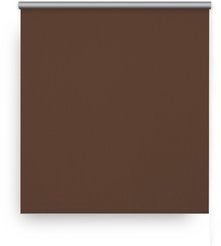 Штора рулонная Blackout Silver 110х160см шоколад