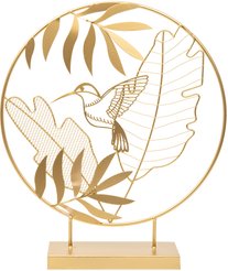 Композиция декоративная Экзотика 26х7х30 золотой