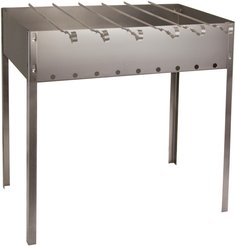 Мангал Royalgrill 50х30х50см сборный в комплекте 6 шампуров