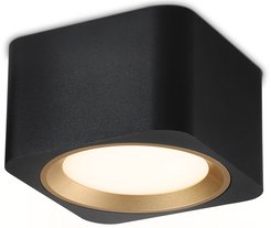 Светильник накладной TN70832 BK/GD черный/золото GX53 max 12W 96х96х60