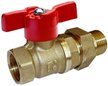 Кран шаровый БАЗ DN15 бабочка Американка