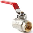 Кран латунный полнопроходной Pro Aqua 1" внутренняя резьба, ручка рычаг