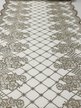 Дорожка на стол Ажурная 50см бежевый ПВХ