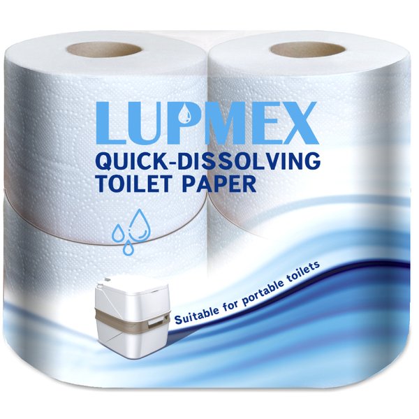 Бумага туалетная для биотуалетов Lupmex