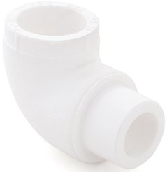 Угольник полипропиленовый 90° d32мм внутренняя-наружная пайка