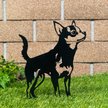 Фигура садовая Собака из металла h32см 801-177B        