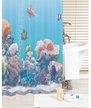 Штора для ванной IDDIS 200х180см Pacific ocean SCID190P, полиэстер
