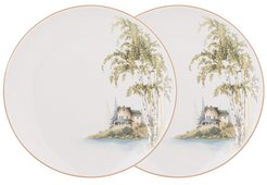 Набор тарелок закусочных Lefard Березки 2шт 20,5см фарфор