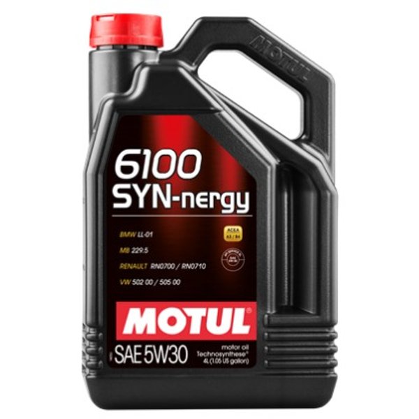 Масло моторное Motul 6100 SYN-NERGY 5W30  синтетическое 4л Technosynthese