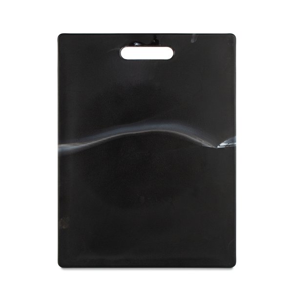 Доска разделочная Attribute Marble Black 36,5х27,5х0,6см пластик