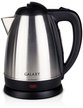 Чайник электрический Galaxy GL0304,2000Вт 1,8л, сталь/пластик, черный