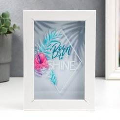 Копилка интерьерная Антуриум - Born to shine 17х12х3,8см пластик