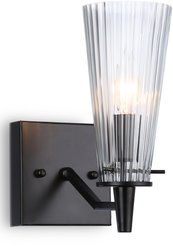 Светильник настенный со сменной лампой TR3239 BK черный E14 max 40W 250х120х210