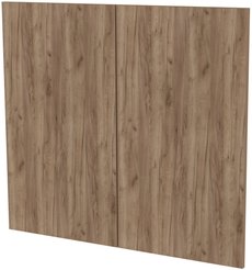 Комплект фасадов (2 фасада) ЛДСП навесной Микс 79,6х71,6х1,6см Дуб крафт табачный