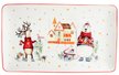 Тарелка Lefard Winter Story 25,4х15см олень, медведь, фарфор