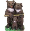 Фигурка садовая Три медведя 25x32x46см