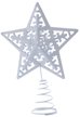 Верхушка елочная Звезда 12х17см, белый, металл, SYTYA-1823024 Верхушка елочная Звезда 12х17см, белый, металл, SYTYA-1823024