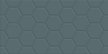 Плитка настенная Edelweiss Hexagon Blue 30х60х0,9см синий 1,8м²/уп (WT36EDW23)