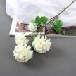 Цветы искусственные Poetry in flowers Гортензия люкс кустовая 64см белый