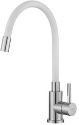 Смеситель для кухни ESKO GN44W гибкий излив, белый