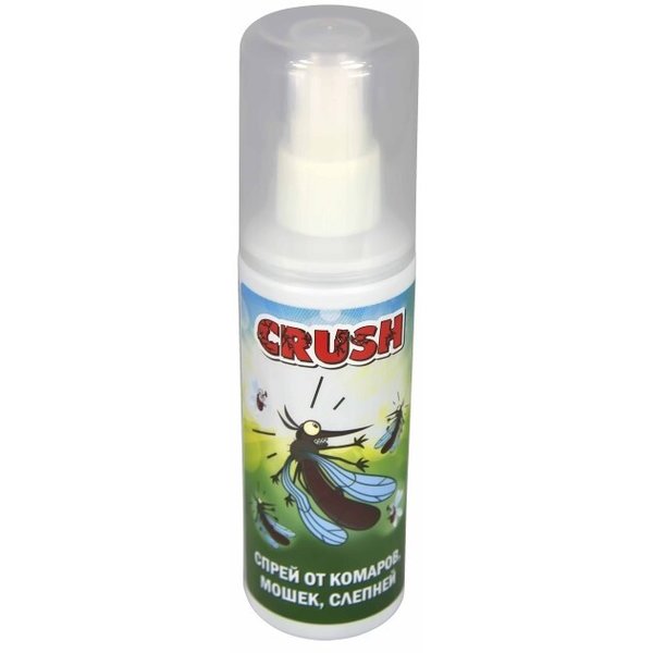 Спрей от комаров CRUSH 100мл