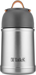 Термос д/еды TalleR Trevor 680мл широкое горло, складная ложка