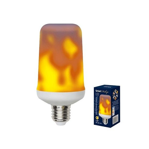 Лампа светодиодная Uniel 6Вт Е27 декоративная