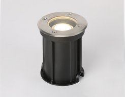 Светильник уличный тротуарный в грунт Ambrella light ST6511 BK IP67 GU10 черный