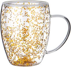 Кружка с двойными стенками Agness Double-Wall 320мл стекло