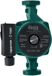 Насос циркуляционный Oasis 25/6-130 серия Home